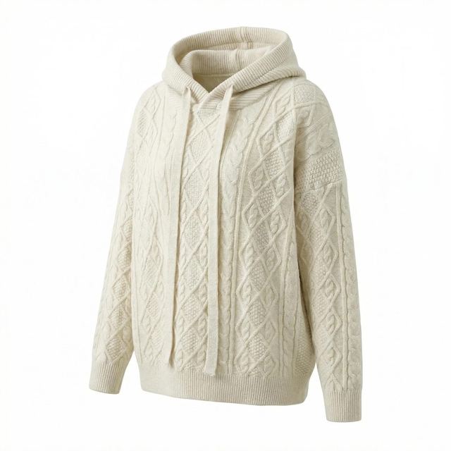 JIANCHI Pointelle Fringe Trim Knit Cardigan Ladies New Design Knitwear Custom Size Logo Service Direct Factory LK22030