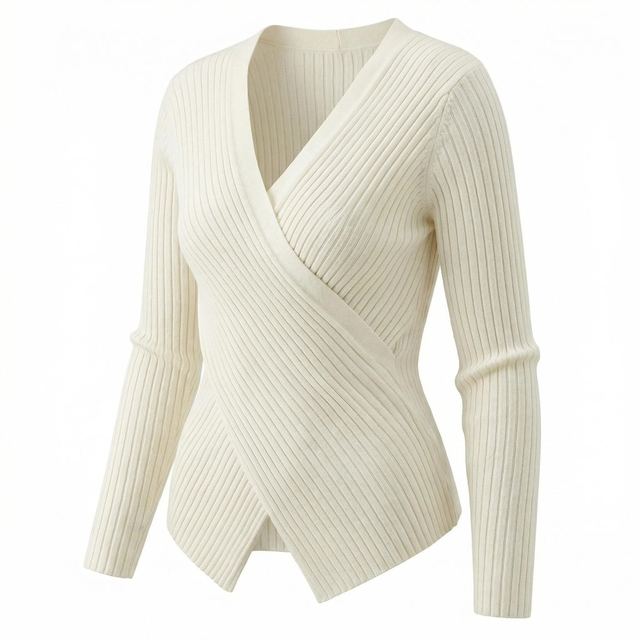 JIANCHI Rabbit Jacquard Crew Neck Sweater Ladies New Design Knitwear Custom Size Logo Service Direct Factory LK22036