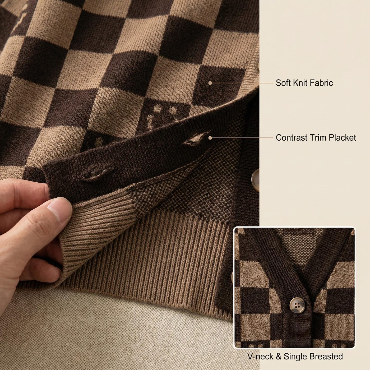 JIANCHI lk22042 knitwear detail photo 8