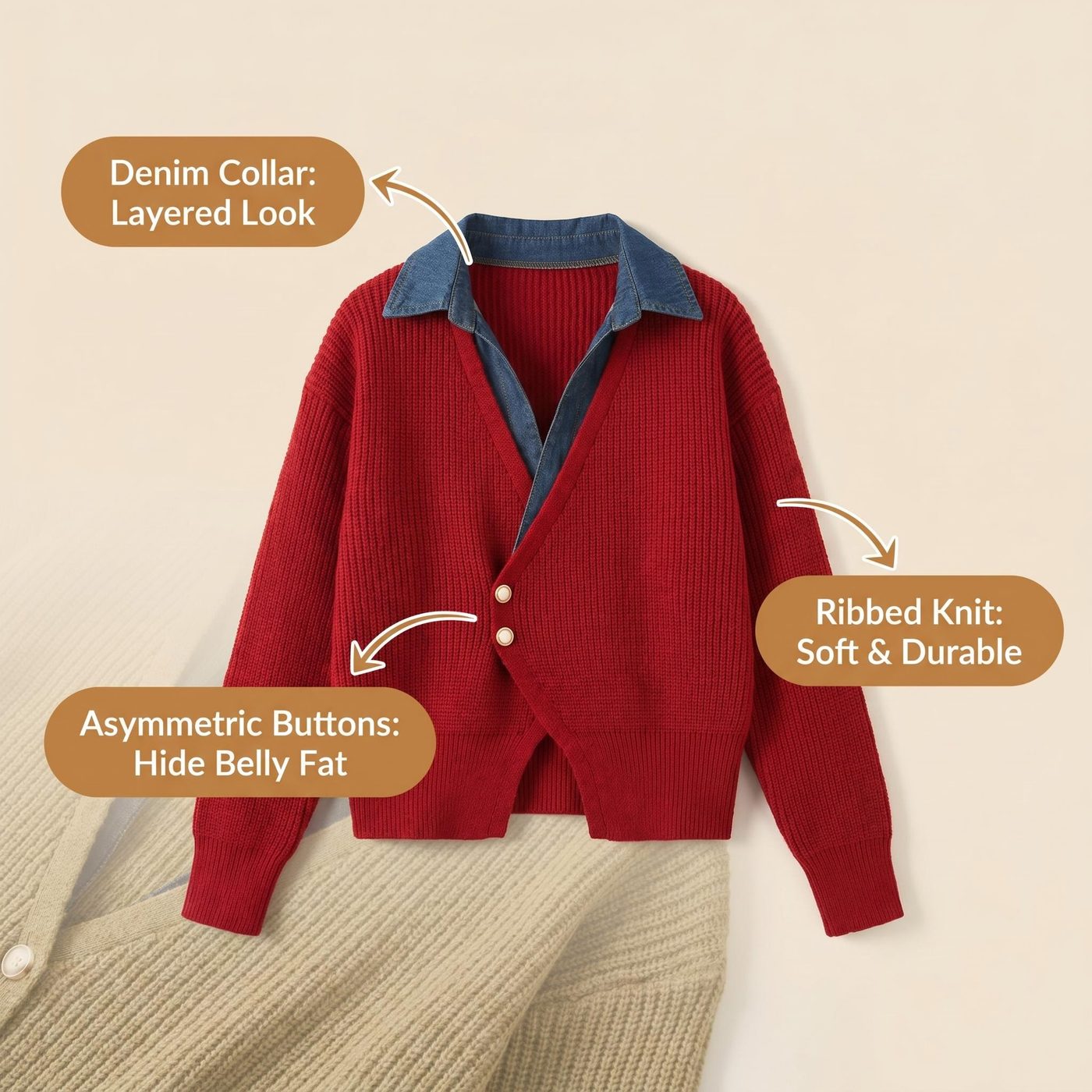 JIANCHI lk23054 knitwear detail photo 5