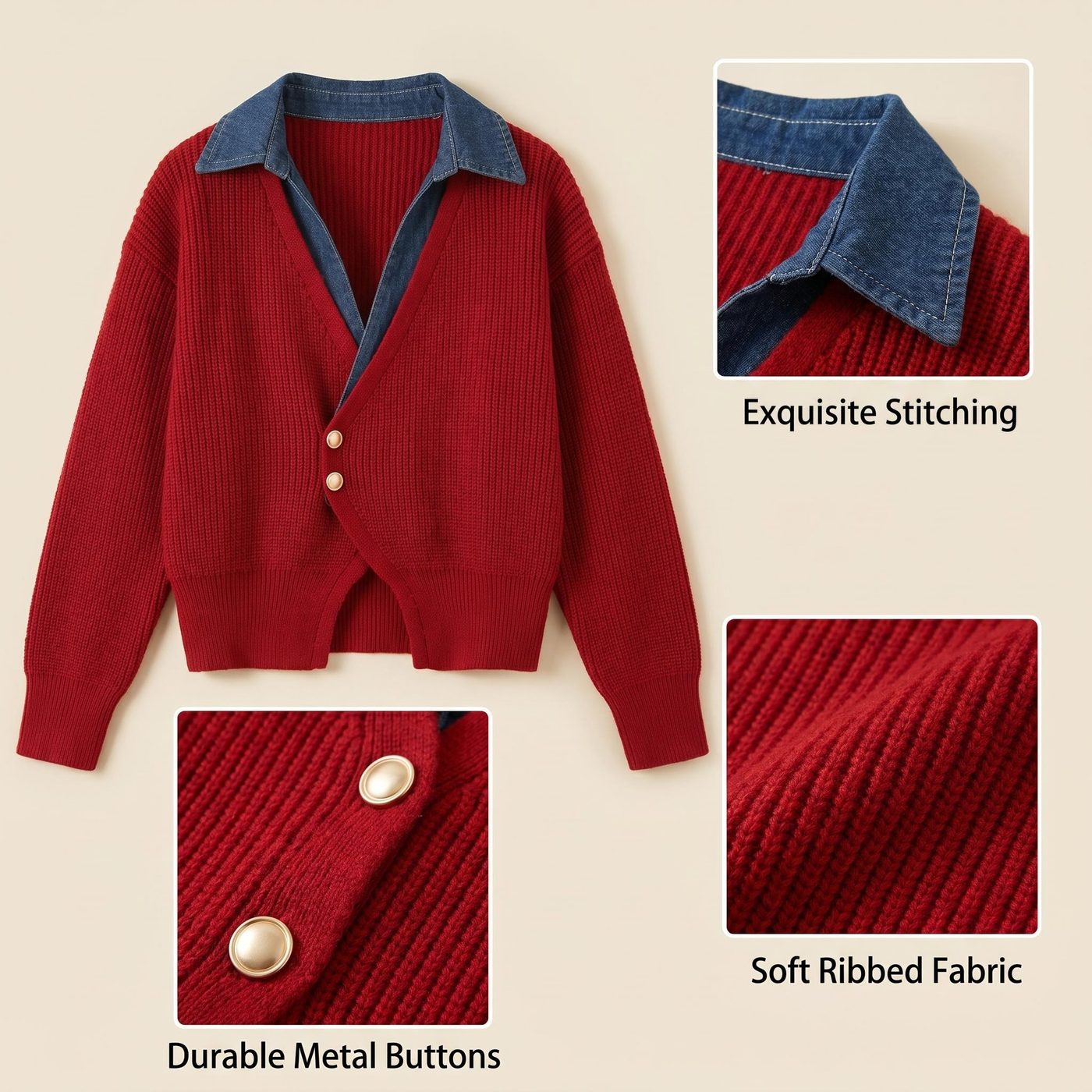 JIANCHI lk23054 knitwear detail photo 8