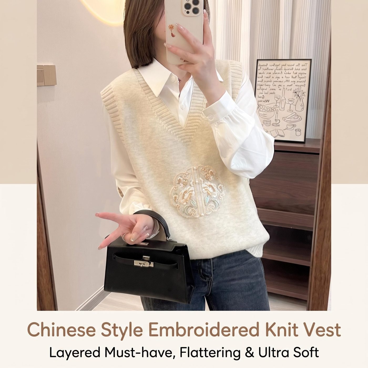 JIANCHI lk24022 knitwear detail photo 4