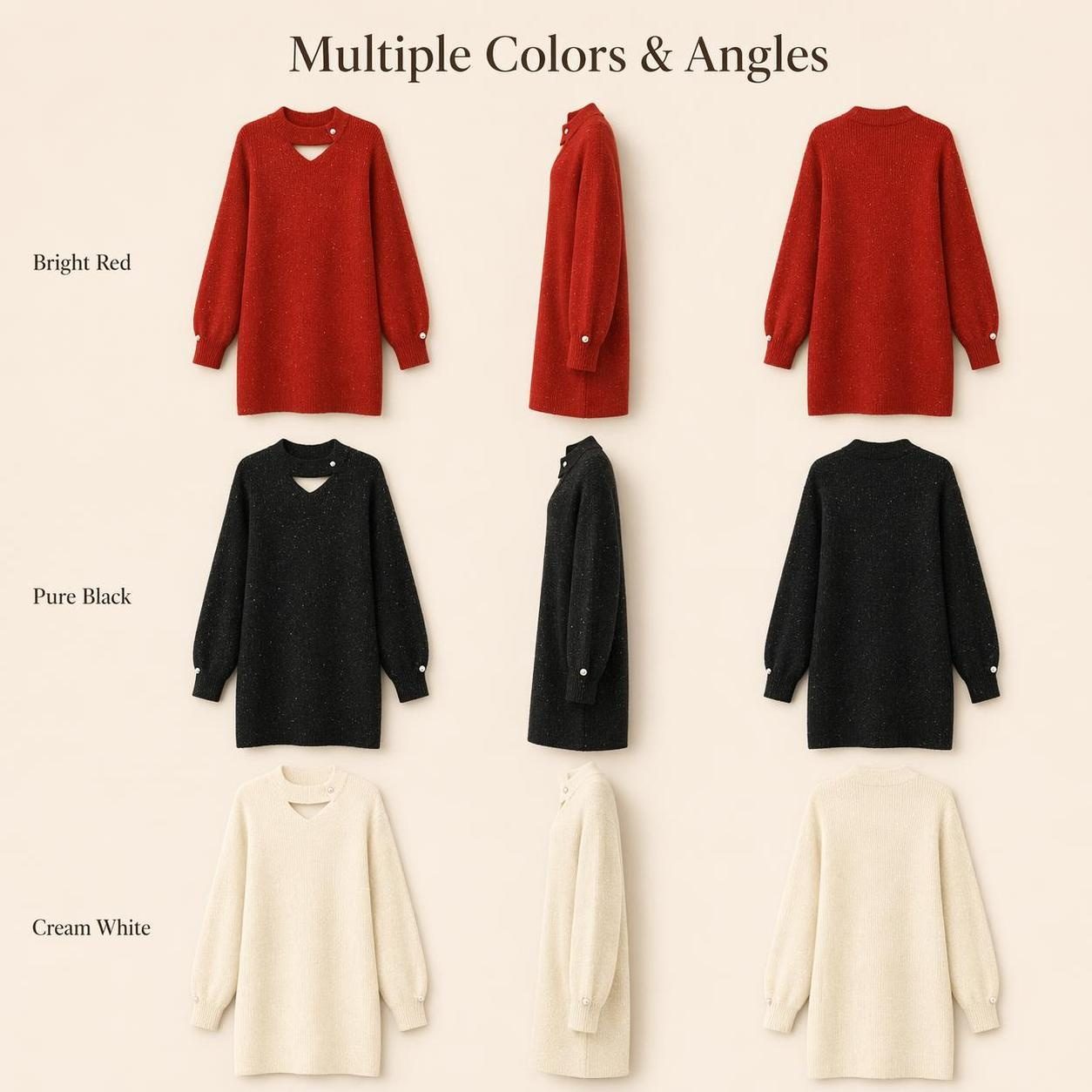 JIANCHI lk25003 knitwear detail photo 7